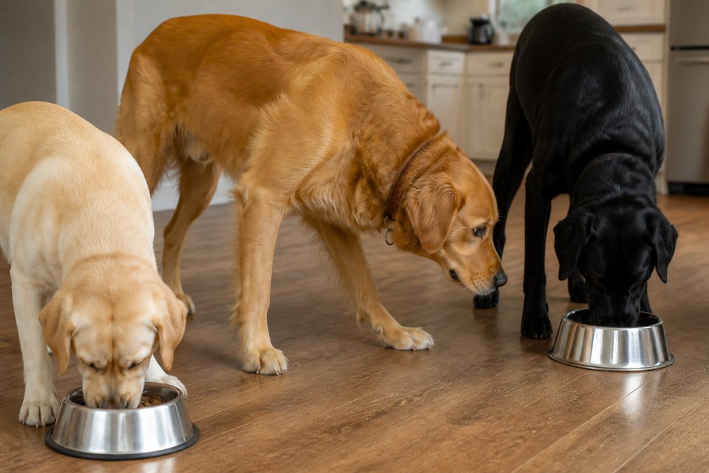 How to Prevent Food Stealing in Multi-Dog Homes