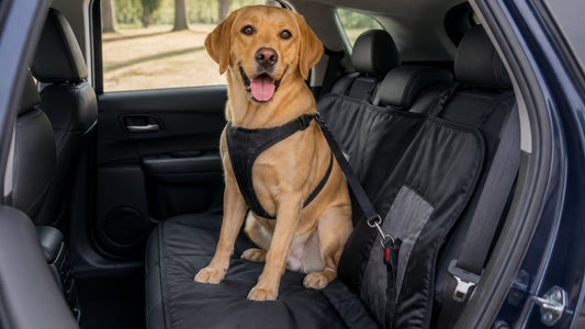 How to Secure a Dog in the Car Back Seat Safely