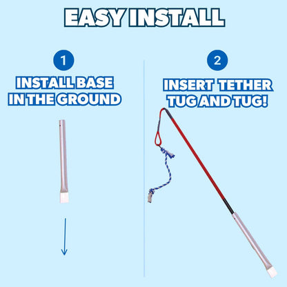 Durable Dog Tug Toy Kit for All Sizes – Solo Play & Heavy Duty Options - Paw Fit Gears