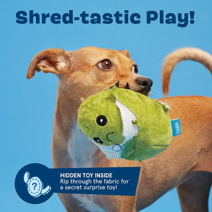 2 - in - 1 Interactive Plush Dog Toy – Rip & Reveal Squeaky Toy for Dogs & Puppies - Paw Fit Gears