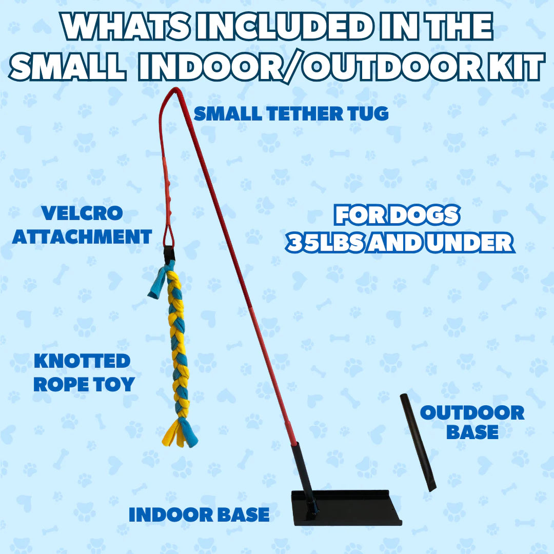 Durable Dog Tug Toy Kit for All Sizes – Solo Play & Heavy Duty Options